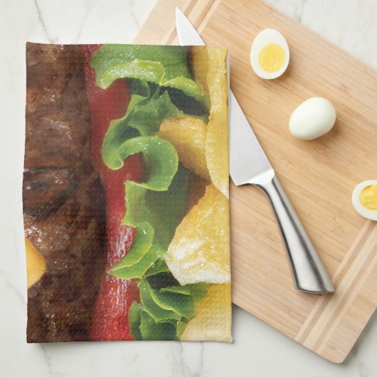 burger theedoek (Quarter Fold)