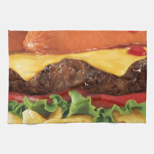 burger theedoek (Horizontaal)