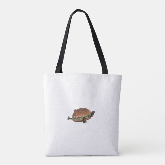 Burger Turle Bag Tote Bag (Achterkant)