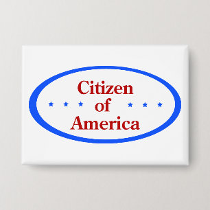 Burger van Amerika Button