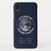 Burger van Planet Earth iPhone Case (Achterkant)