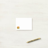 Burger Vector Illustratie Post-it® Notes (Op bureau)