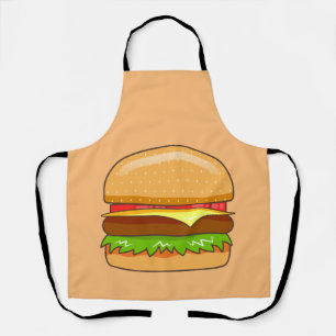 Burger Vector Illustratie Schort