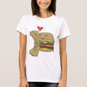 Burger verliest frons t-shirt (Voorkant)