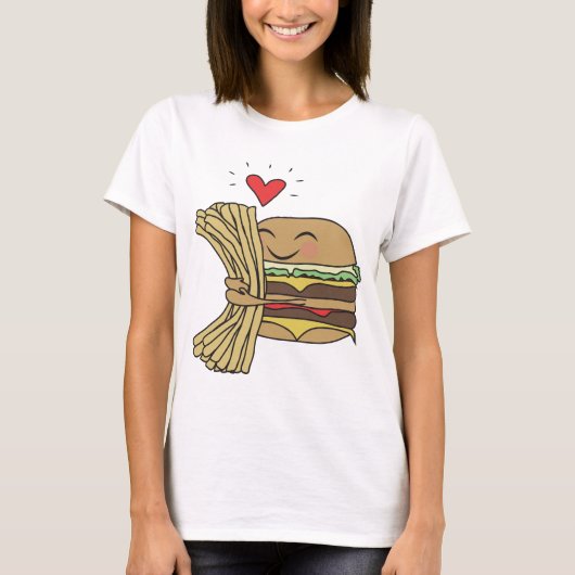 Burger verliest frons t-shirt (Voorkant)