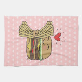 Burger verliest frons theedoek (Horizontaal)