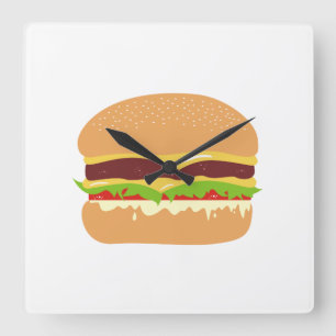 Burger Vierkante Klok