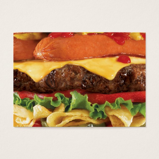 burger visitekaartje (Voorkant)