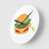 Burger voedsel geen dieet ronde klok (Hoek)