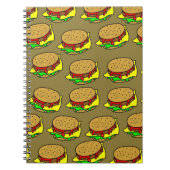 Burger Wallpaper Notitieboek (Voorkant)