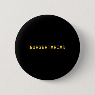 Burgeraar Grappig Foodie Burger Lover Hamburger C Ronde Button 5,7 Cm