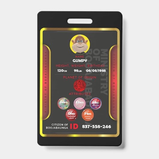 Burgerbadge Badge (Front)