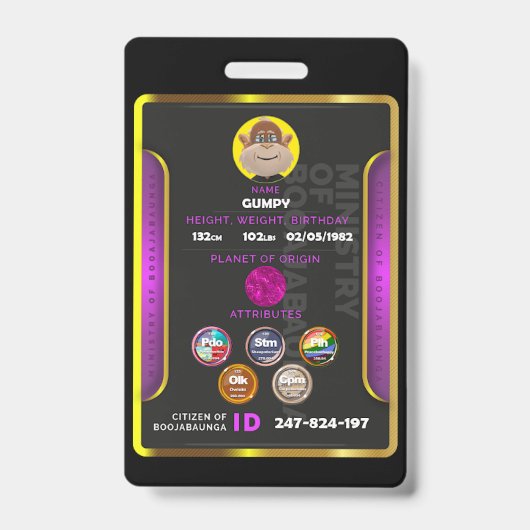 Burgerbadge Badge (Voorkant)