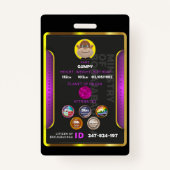 Burgerbadge Badge (Voorkant)