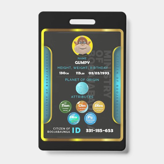 Burgerbadge Badge (Voorzijde)