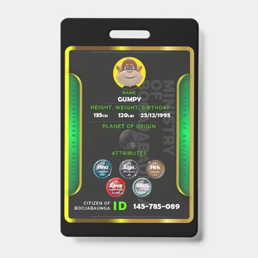 Burgerbadge Badge (Front)