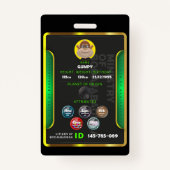 Burgerbadge Badge (Voorkant)