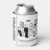 Burgerbruiloft bij een Kantoor van de griffie Blikjeskoeler (Blikje Voorkant)