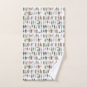 Burgerburen van de New York City Bad Handdoek (Handdoek)