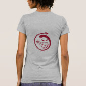 Burgerglimlach, Democratie is twee wolven en een l T-shirt (Achterkant)