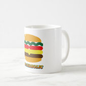 burgerholic koffiemok (Voorkant rechts)