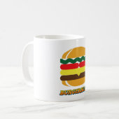 burgerholic koffiemok (Voorkant links)