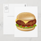 Burgerillustratie Briefkaart (Voorkant / Achterkant)