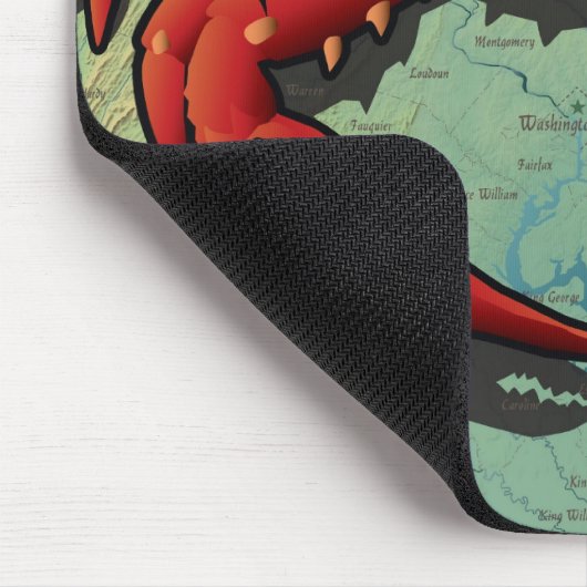 Burgerkrab van Maryland Muismat (Hoek)