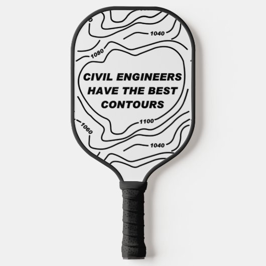 Burgerlijk ingenieur beste contouren pickleball paddle (Voorkant)
