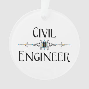 Burgerlijk Ingenieur Decoratieve Lijn  Ornament