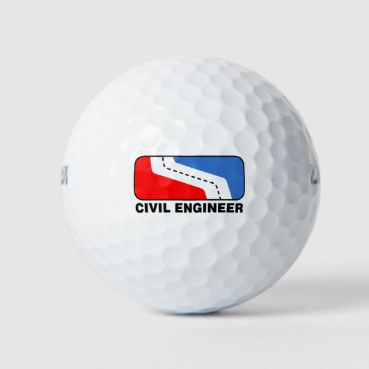 Burgerlijk Ingenieur Liga Golfballen (Voorkant)