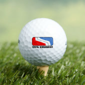 Burgerlijk Ingenieur Liga Golfballen (Insitu Shirt)