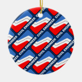 Burgerlijk Ingenieur Liga Keramisch Ornament (Voorkant)