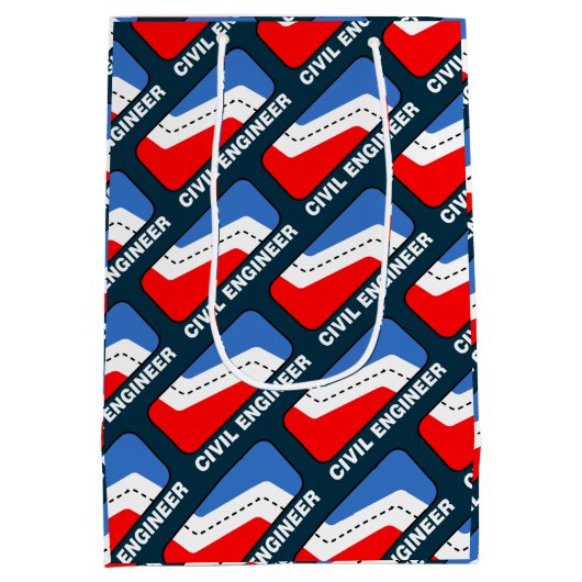 Burgerlijk Ingenieur Liga Medium Cadeauzakje (Achterkant)