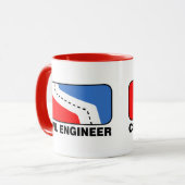 Burgerlijk Ingenieur Liga Mok (Voorkant links)