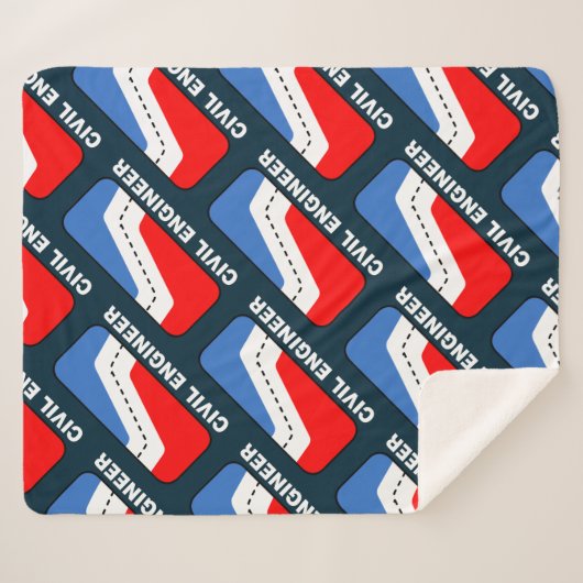 Burgerlijk Ingenieur Liga Sherpa Deken (Voorkant (horizontaal))