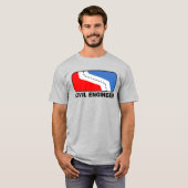 Burgerlijk Ingenieur Liga T-shirt (Voorkant volledig)