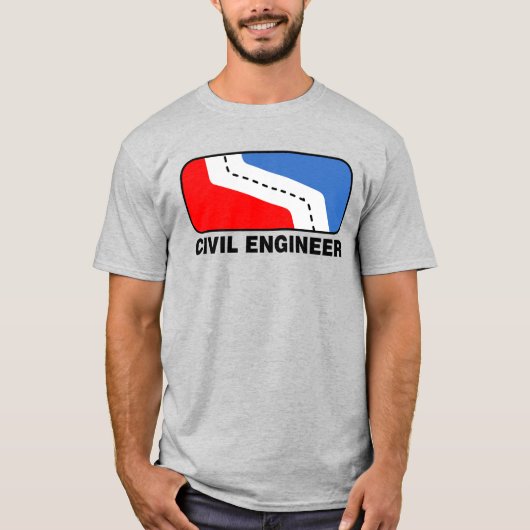 Burgerlijk Ingenieur Liga T-shirt (Voorkant)