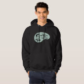 Burgerlijk ingenieur Stem Hoodie (Voorkant volledig)