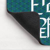 Burgerlijk Ingenieur Wit Karakter Muismat (Hoek)