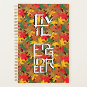 Burgerlijk Ingenieur Wit Karakter Planner (Voorkant)