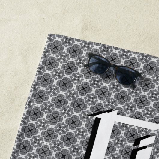 Burgerlijk Ingenieur Wit Karakter Strandlaken (In situ)