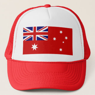 Burgerlijke aftekening van Australië Trucker Pet