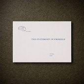 Burgerlijke Plechtigheid | Niet-traditionele Huwel Briefkaart