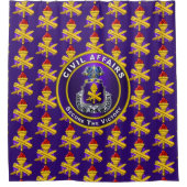 Burgerlijke zaken douchegordijn (Voorkant)