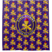 Burgerlijke zaken douchegordijn (Voorkant)