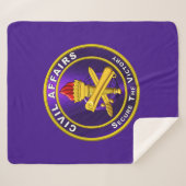 Burgerlijke zaken sherpa deken (Voorkant (horizontaal))