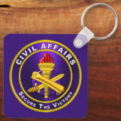 Burgerlijke zaken sleutelhanger (Achterkant)