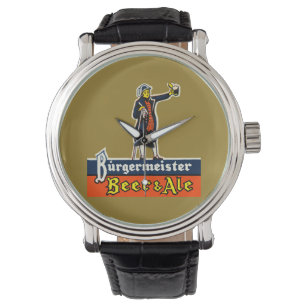 Burgermeister Bier & Ale Horloge