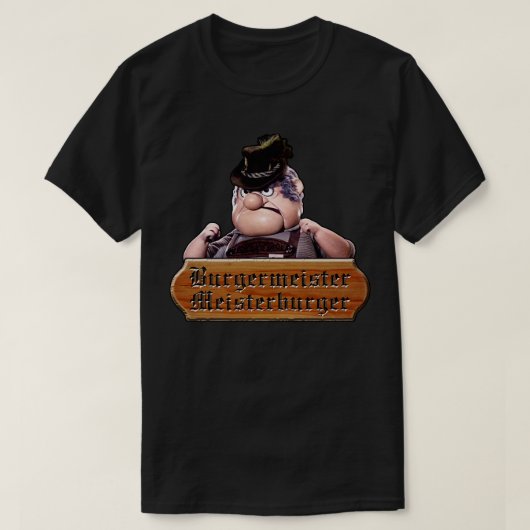 Burgermeister Meisterburger T-shirt (Design voorkant)